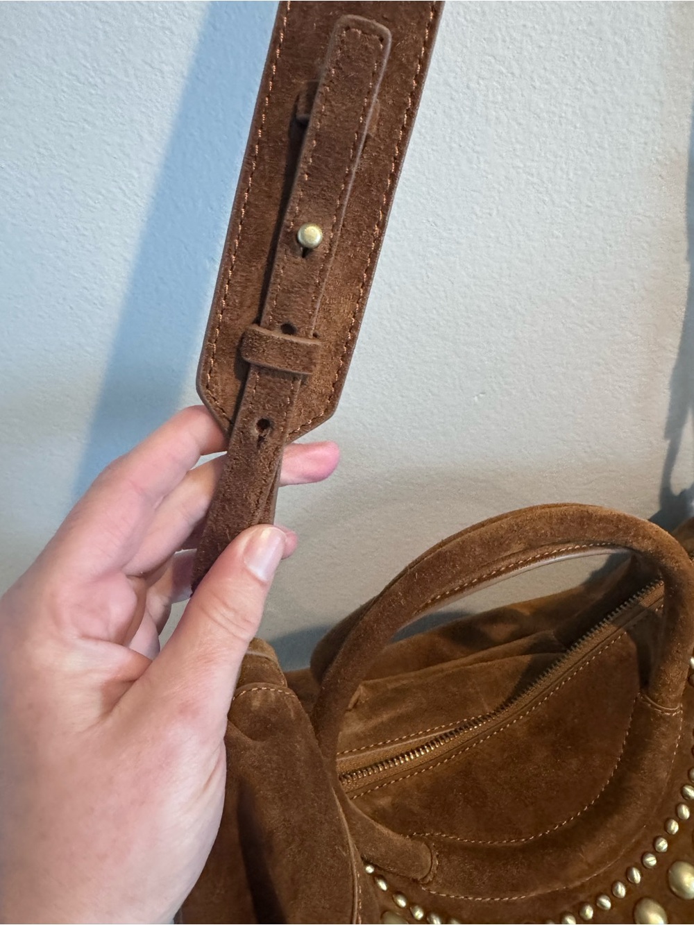 Hobo Suede Maggie Satchel NWT - Picture 6 of 10
